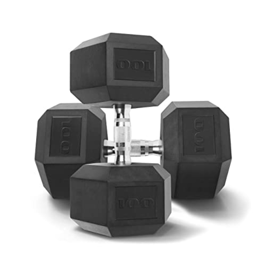 Home Gym Body Solid - Mancuernas Hexagonales de Hierro Fundido Recubiertas