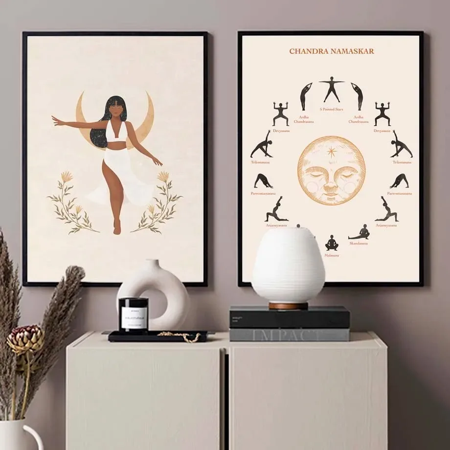 Home Gym Zen - Pósteres Zen de Yoga y gimnasio,