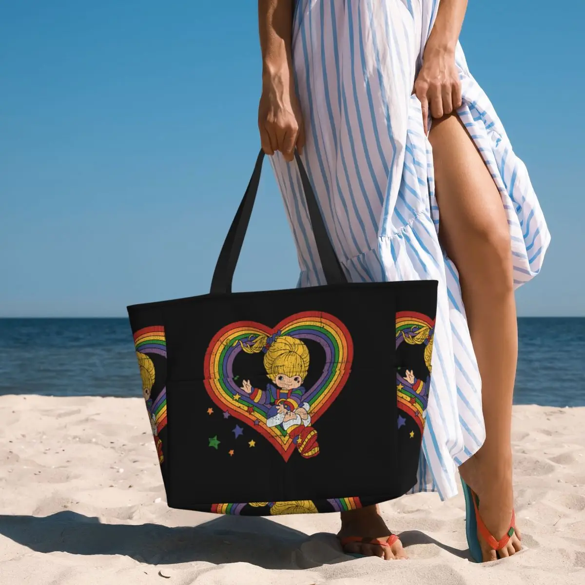 Home Gym Packages - Bolso de playa Rainbow Brite con