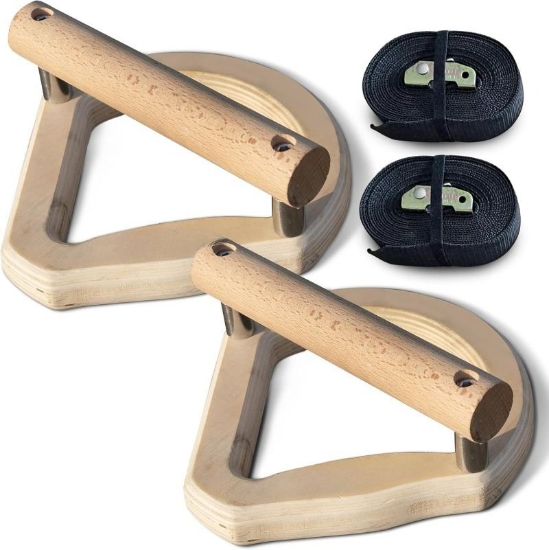 Home Gym Body Solid - Soporte para flexiones de madera maciza