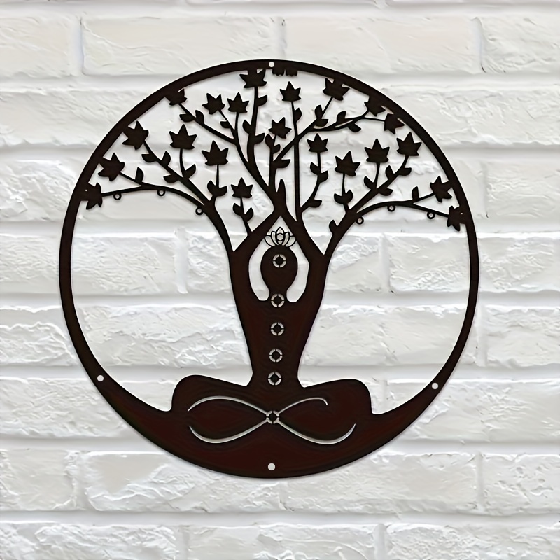 Home Gym Zen - Decoración de pared de metal para