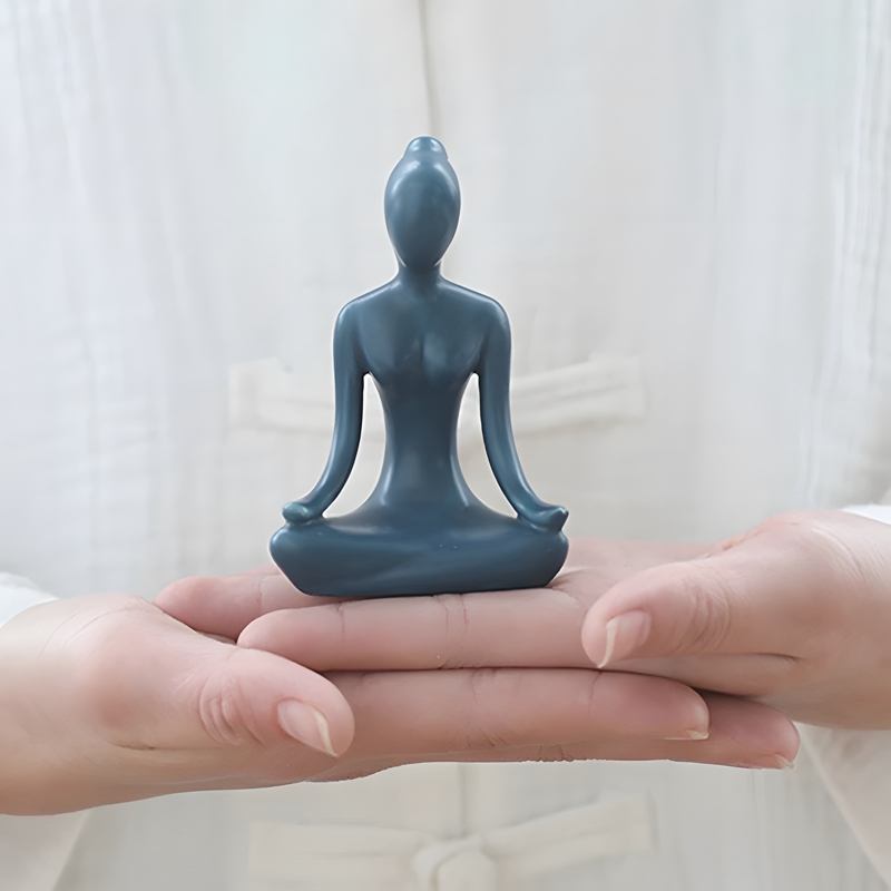 Figuras de Yoga abstractas Zen - Home Gym Zen reseña y precio