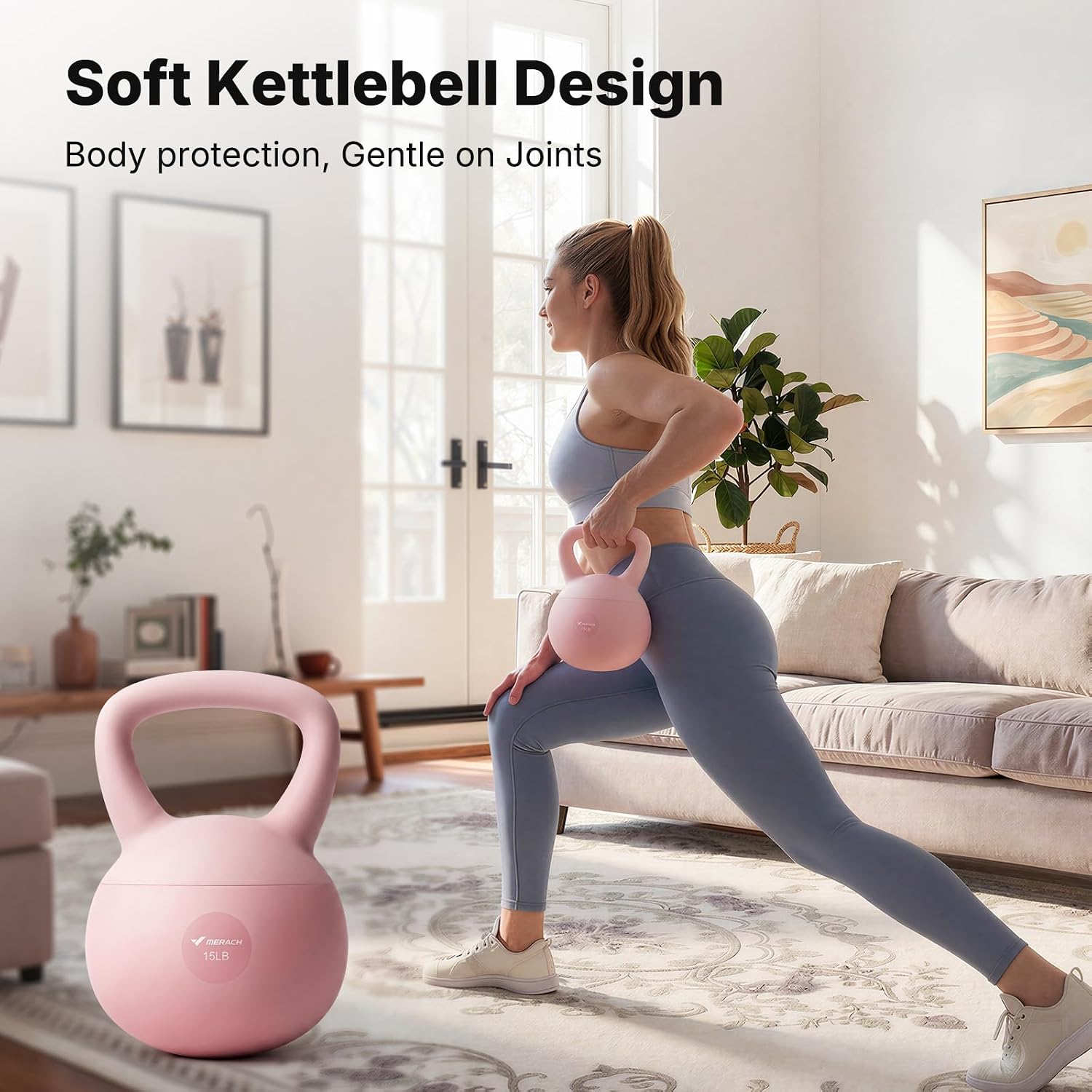 Kettlebell Suave con Mango Anc - Kettler Home Gym reseña y precio