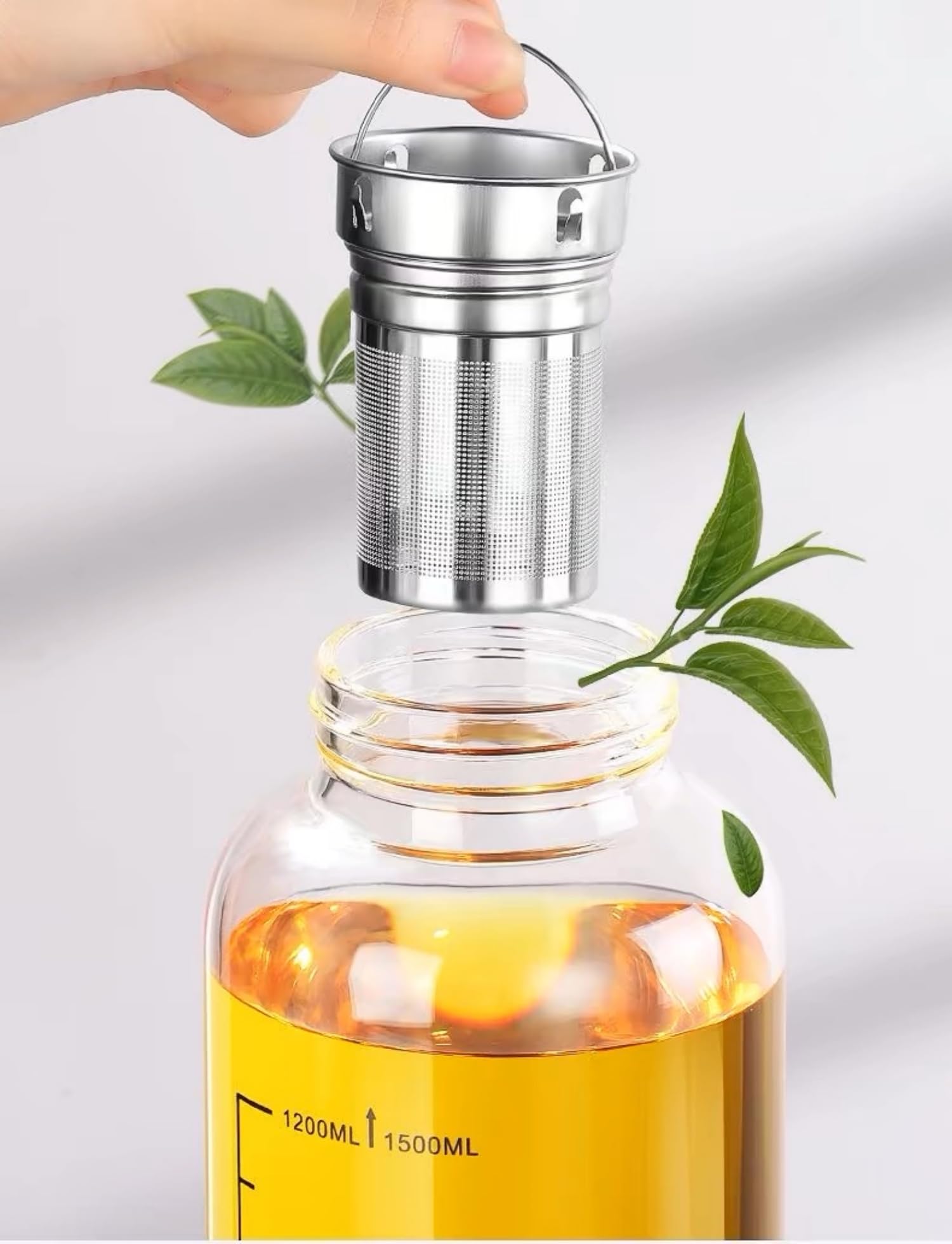 Vaso de té de vidrio con infus - Kettler Home Gym reseña y precio