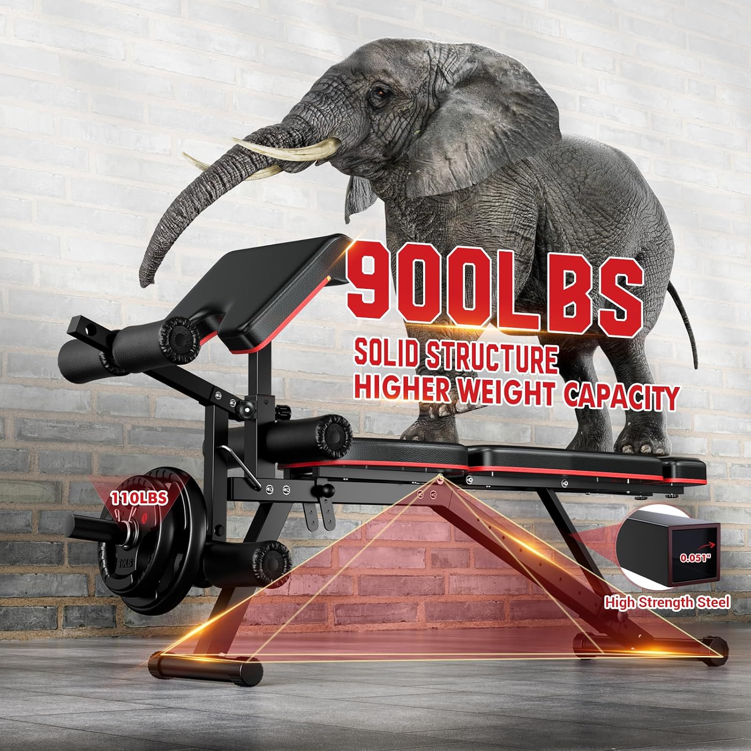 Banco de entrenamiento con ext - Home Gym With Leg Press reseña y precio