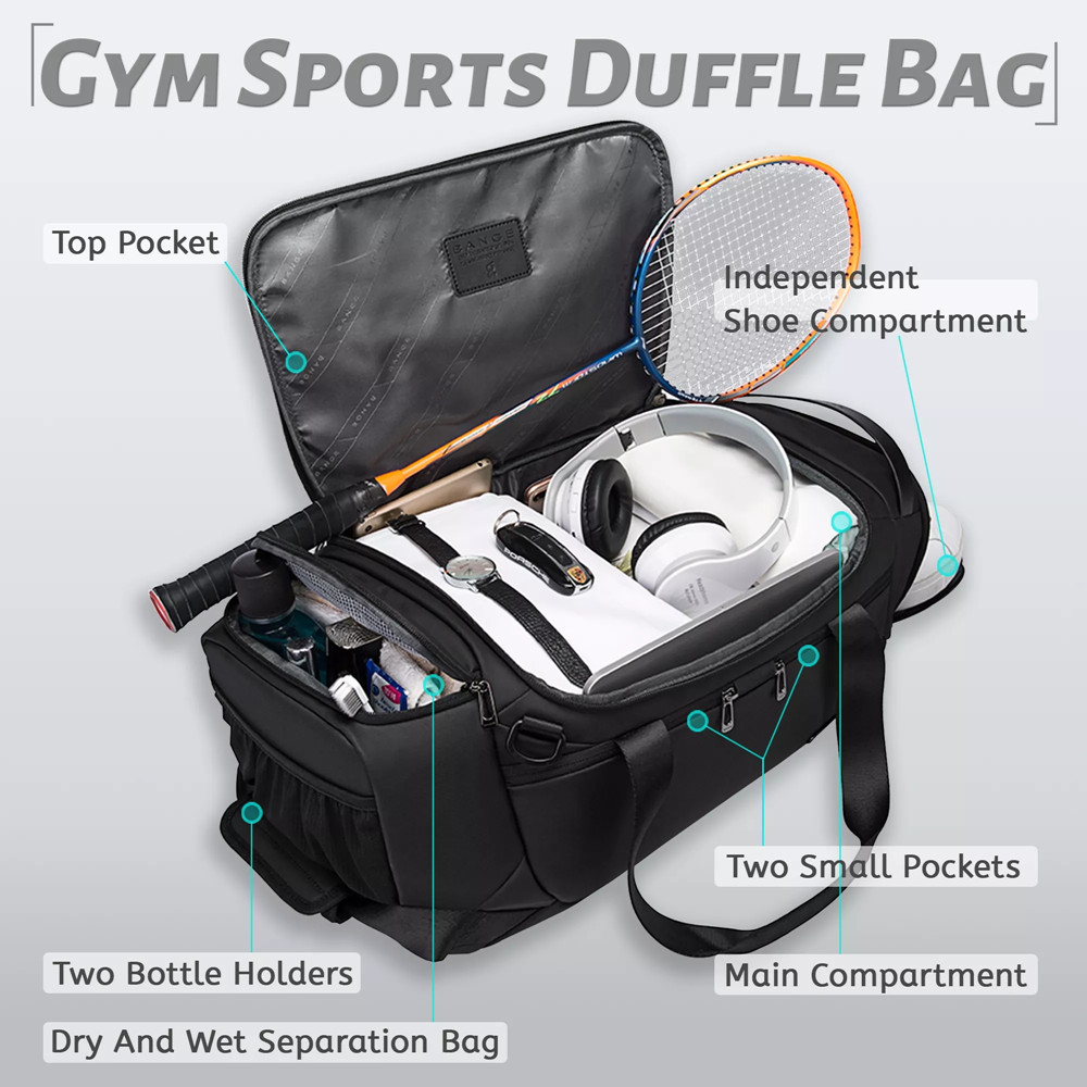 Bolsas deportivas BANGE, bolsa - Home Gym Packages reseña y precio