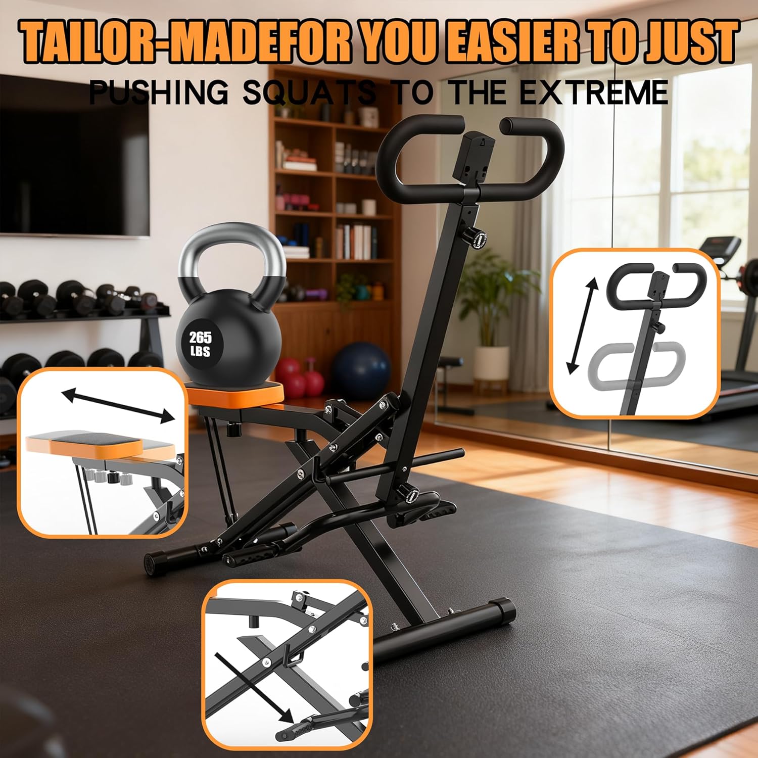 Máquina de Sentadillas para el - Home Gym With Leg Press reseña y precio