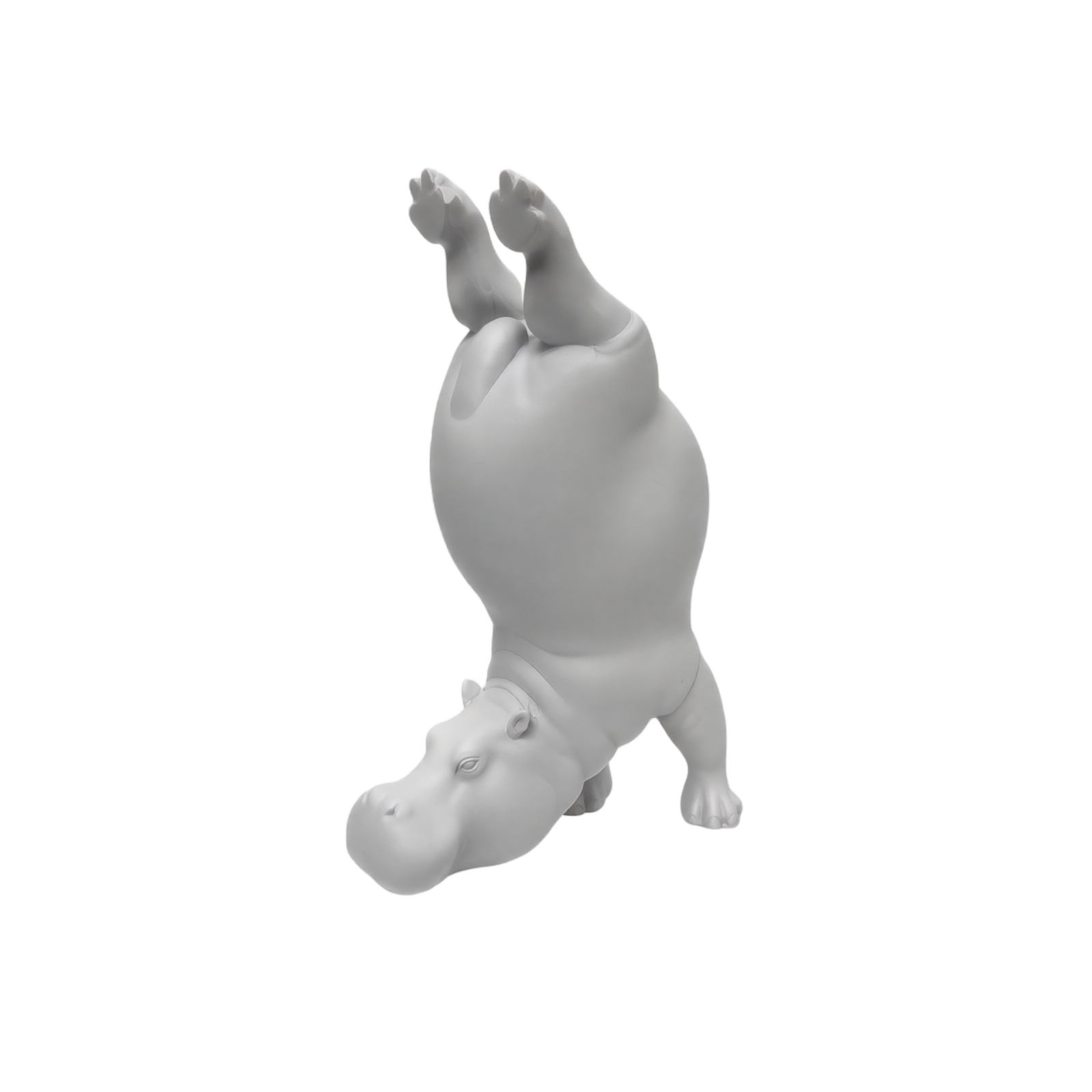 Figura de resina de hipopótamo - Home Gym Zen reseña y precio