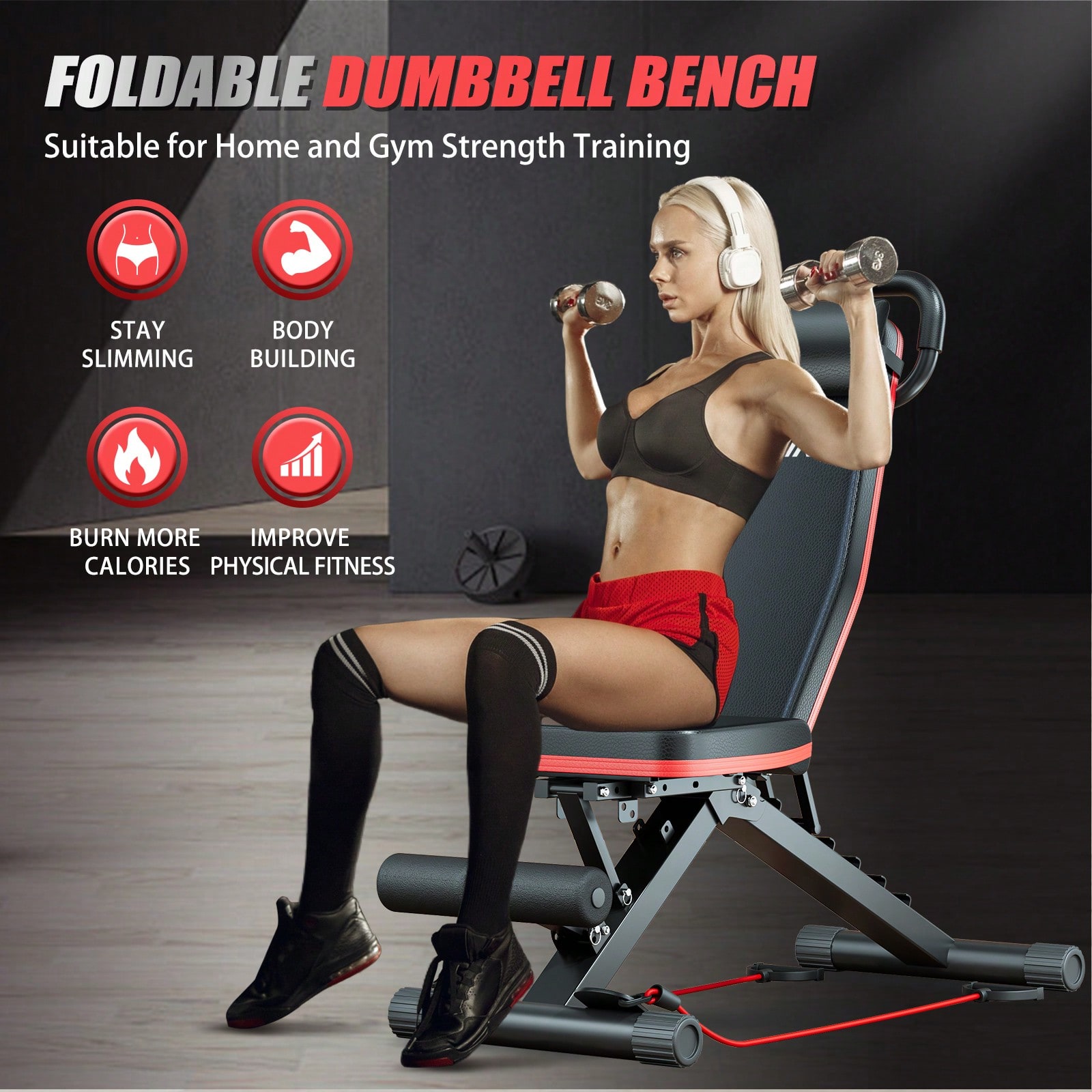 Banco de pesas estándar, set d - Home Gym With Leg Press reseña y precio