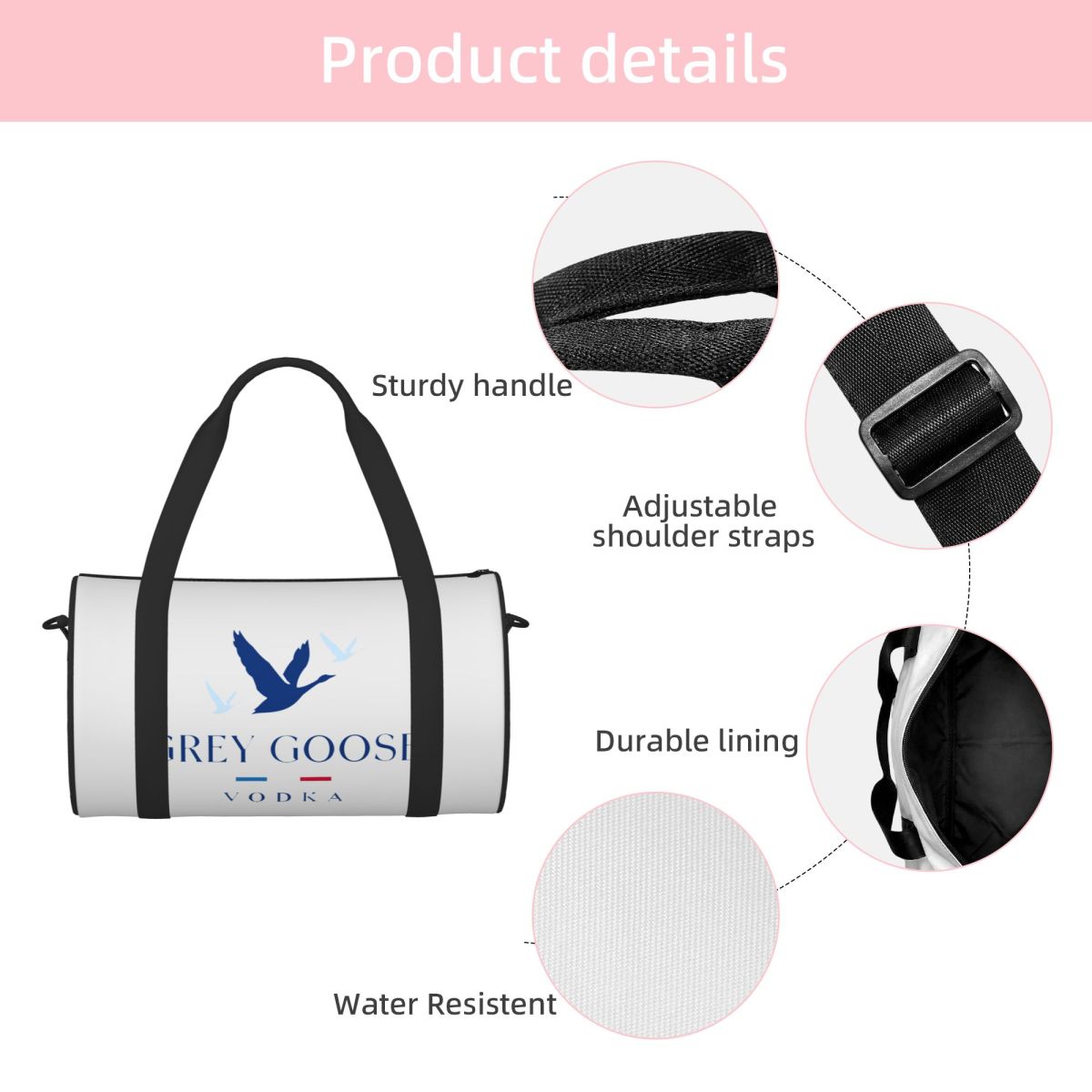 GREY GOOSE VODKA Bolsa de equi - Home Gym Packages reseña y precio