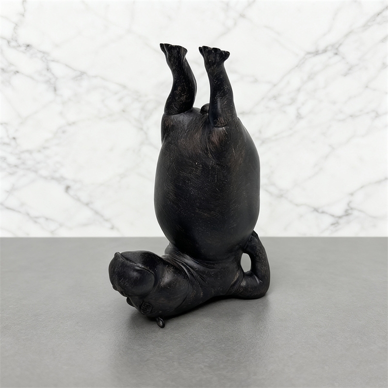 Figura de resina de hipopótamo - Home Gym Zen reseña y precio